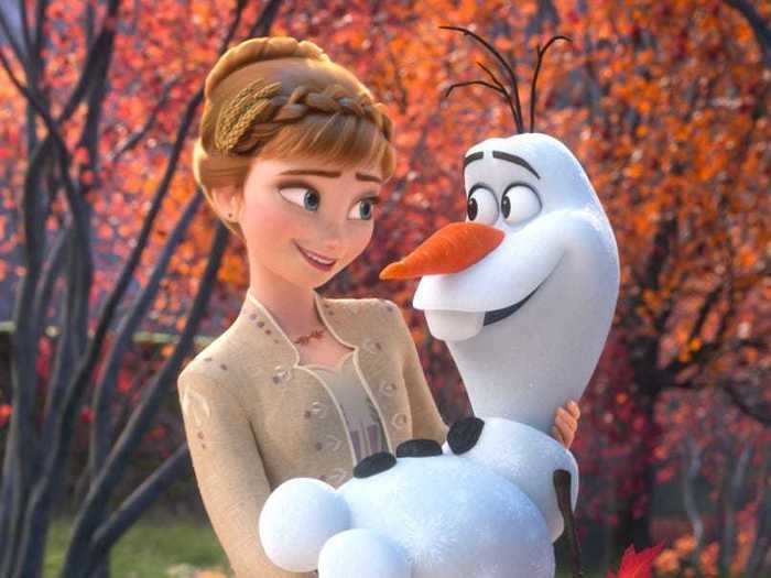 Bell reprised her "Frozen" role as Anna in Disney