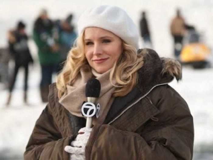 In the 2012 drama "Big Miracle," Bell portrayed a news reporter.