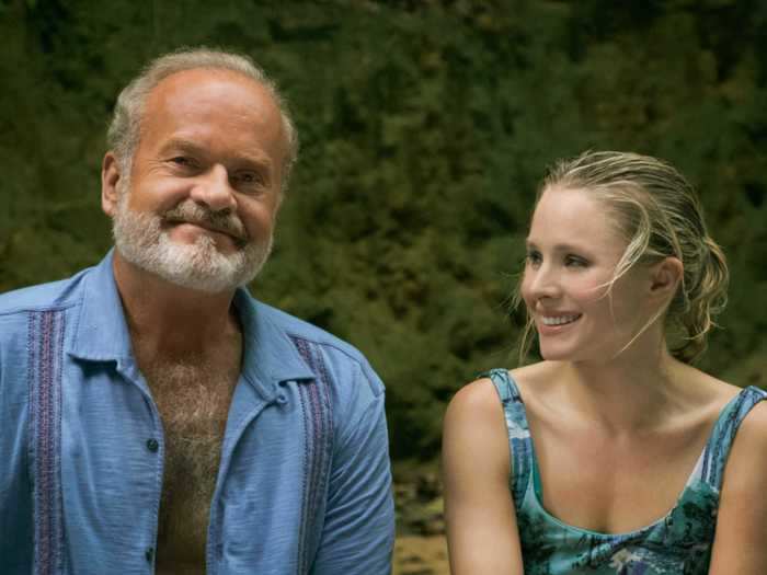 In the 2018 Netflix comedy "Like Father," Kelsey Grammer and Bell played an estranged father-duo struggling to connect.