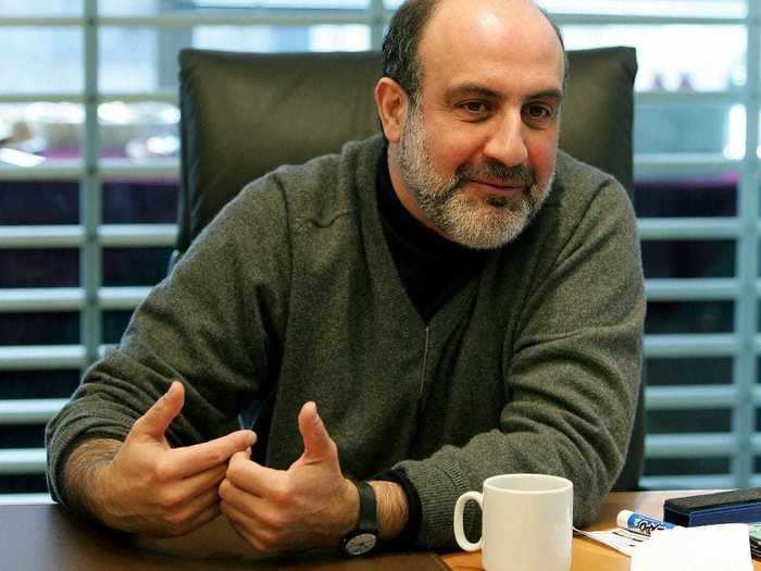 Nassim Taleb finished his Wharton MBA in 1983. He has published books like "Fooled By Randomness" and "The Black Swan," both of which foretold financial catastrophe.