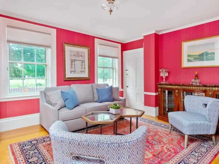 Massachusetts: Brightly colored home with character in Salem, $139