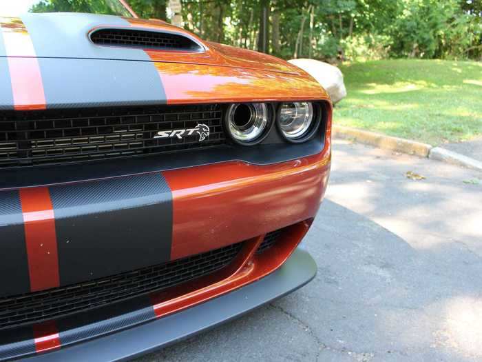 The fascia directly evokes the Challenger