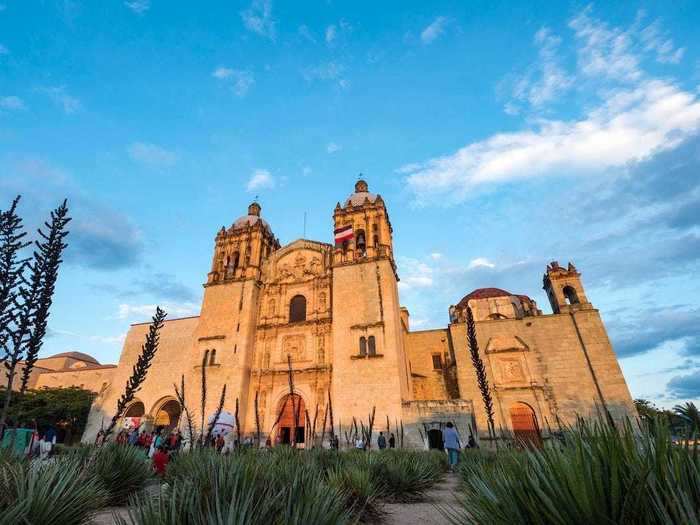 The city is also rich in culture and home to multiple churches, the most stunning of which is the Templo de Santo Domingo.