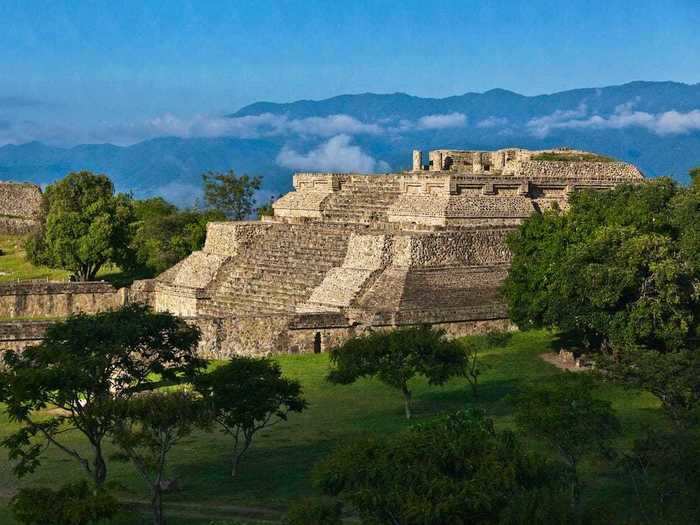 Or the Zapotec temples and ruins.