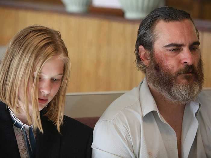 "You Were Never Really Here" features Joaquin Phoenix