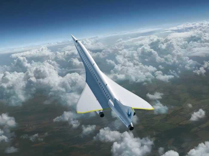 The jet will dominate the upper altitudes, with supersonic jets able to travel miles above sub-sonic aircraft in the realm of 60,000 to 70,000 feet.