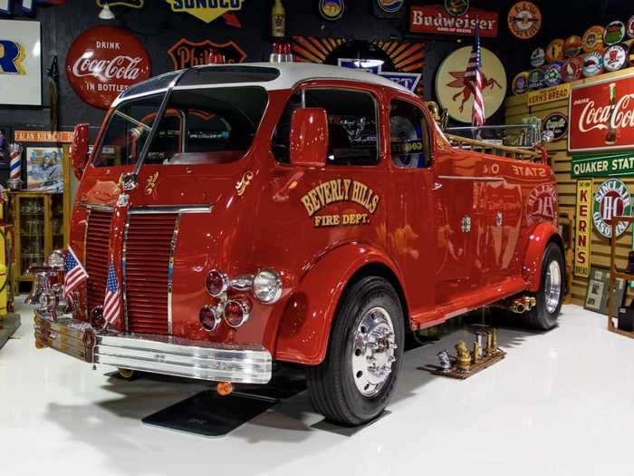 The runner-up on the list was a 1941 Kenworth Fire Truck, which auctioned for $209,000.