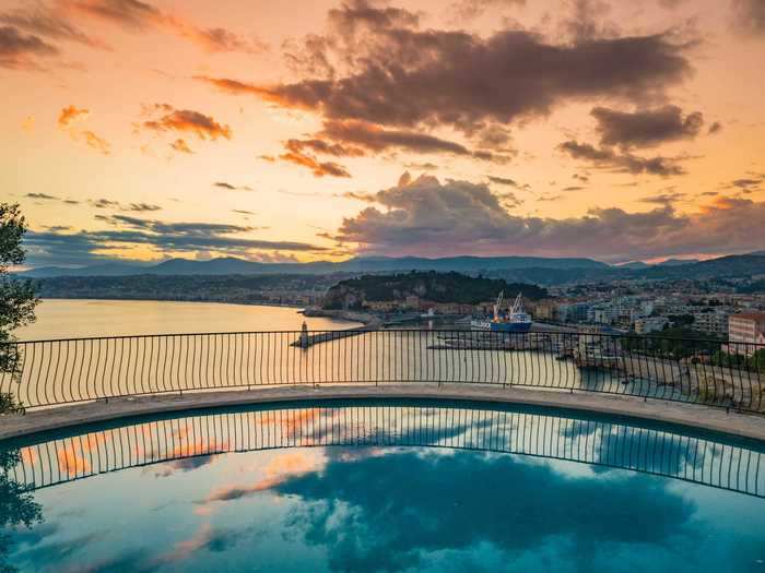 For the CEO of Knight Frank French Riviera, Fredrik Lilloe, the sunsets over the Baie des Anges (as the bay of Nice is known) are one of the property