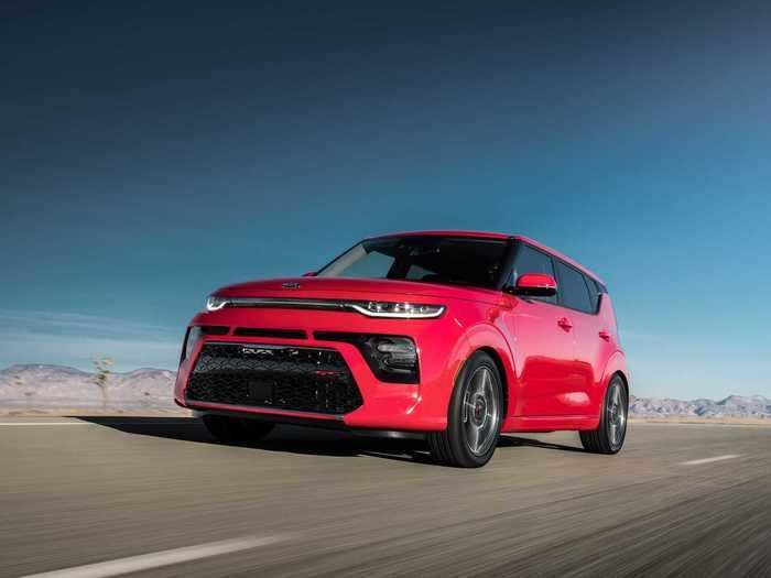 ... in the Kia Soul GT-Line. The cute ute sends 201 horsepower though a seven-speed dual-clutch transmission, which is terrible. Worse, the motor has rough turbo lag.