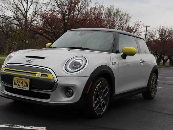 ... Of the MINI Cooper SE electric. The car is fun to drive, but the ill-fitting screen reminds one that MINIs once had a far more interesting dashboard design, pre-infotainment era.