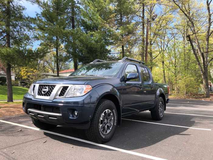 ... In the Nissan Frontier, a midsize pickup. It