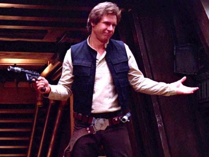 2. Han Solo in the "Star Wars" saga