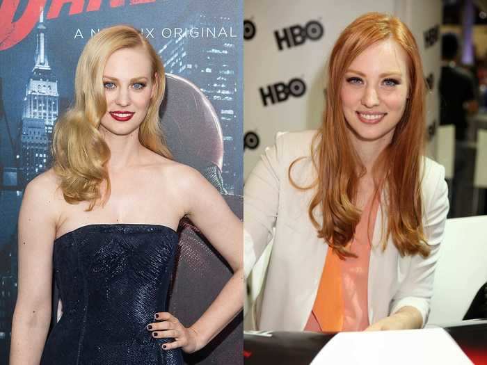 "True Blood" star Deborah Ann Woll dyed her hair red years before appearing on the show.