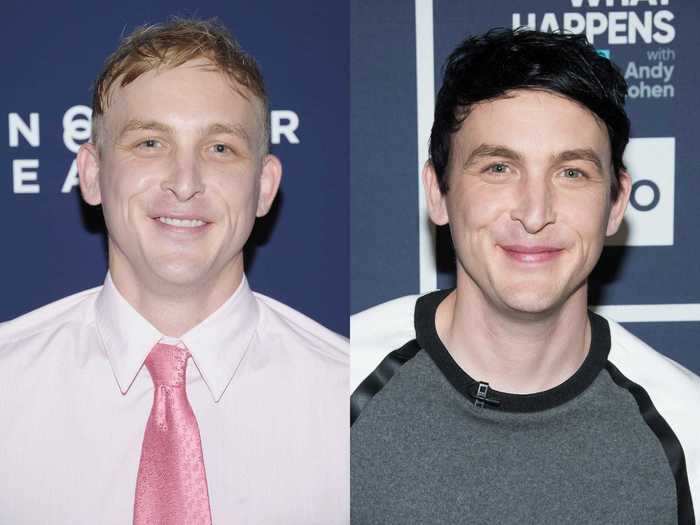 Robin Lord Taylor dyed his light locks jet black to play Oswald Cobblepot on "Gotham."