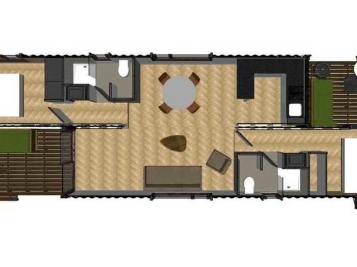 VMDs can be one or two bedrooms...