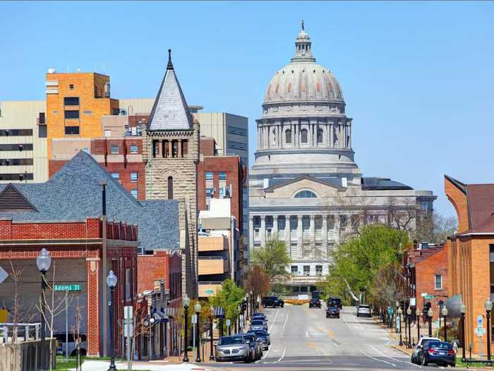 2. Jefferson City, Missouri