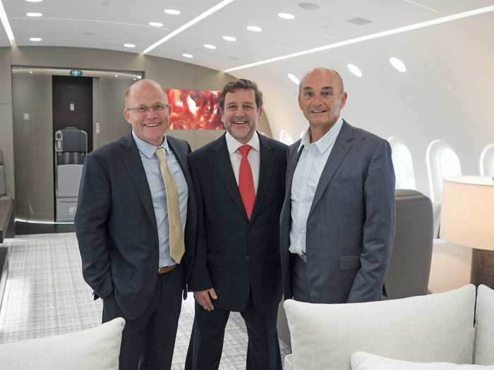 Now, the CEOs of three companies - Kestrel Aviation Management, Camber Aviation Management, and Pierrejean Vision - are teaming up and submitting their design to take the jet into the private aviation realm.