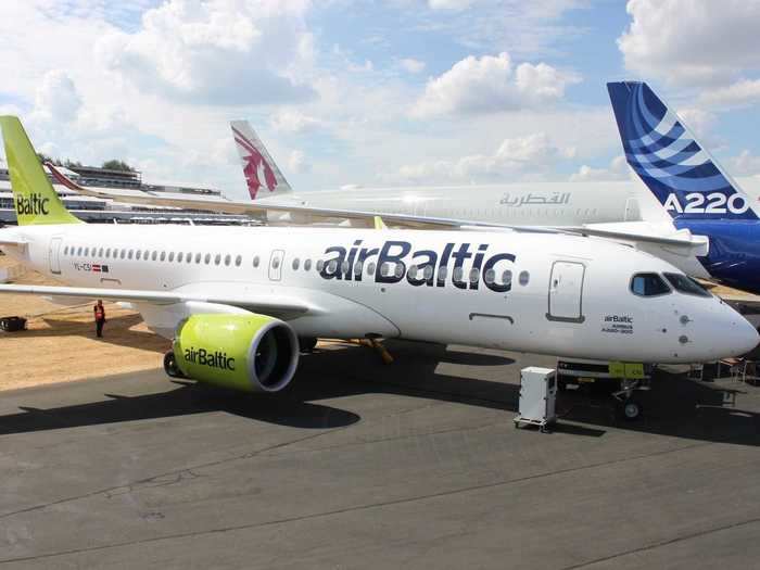 Air Baltic...