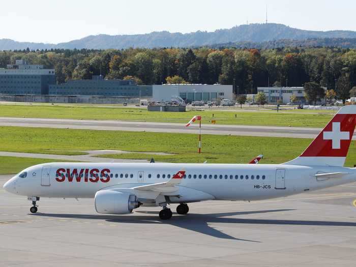 Swiss International Air Lines...