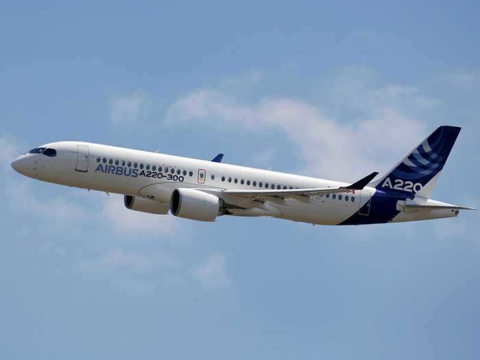 Despite the name change, the Airbus A220 is still widely popular with airlines.