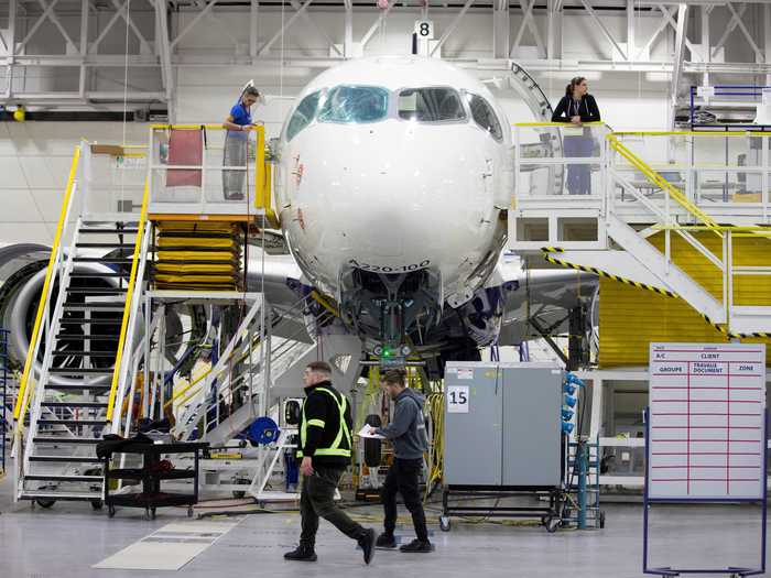 Bombardier built the aircraft with modernity and efficiency in mind, making it cheaper to operate for airlines while also providing a positive passenger experience.