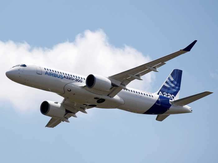 The Airbus A220 is one of the newest commercial jets to roam the skies, having only entered passenger service four years ago.