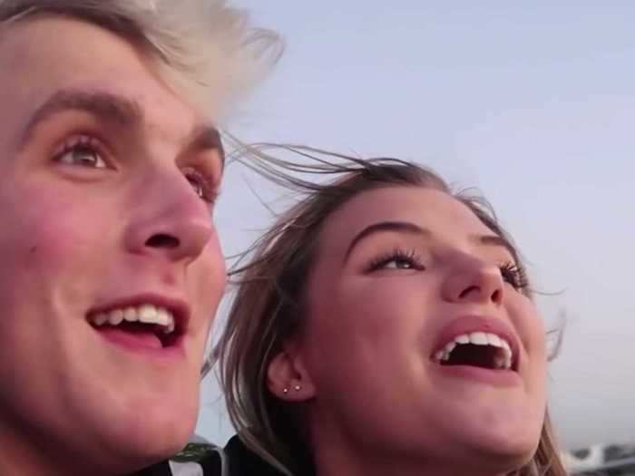 February 2017: Jake Paul and Alissa Violet waged a months-long social media war over their ill-defined relationship.