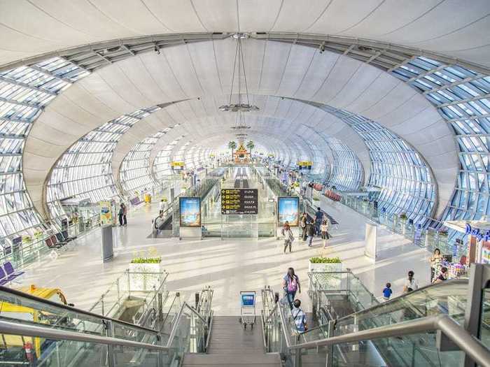 Some modern airports look more like art museums.