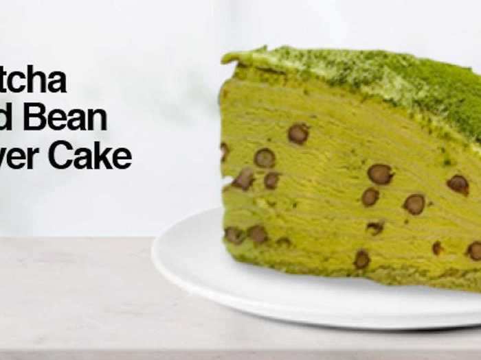 Matcha Red Bean Layer Cake can be found where?