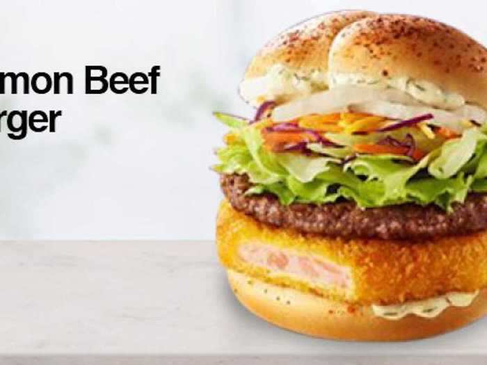 Salmon Beef Burgers used to be found on McDonald