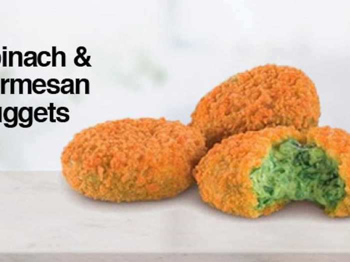 Spinach and Parmesan-flavored nuggets may not be typical McDonald