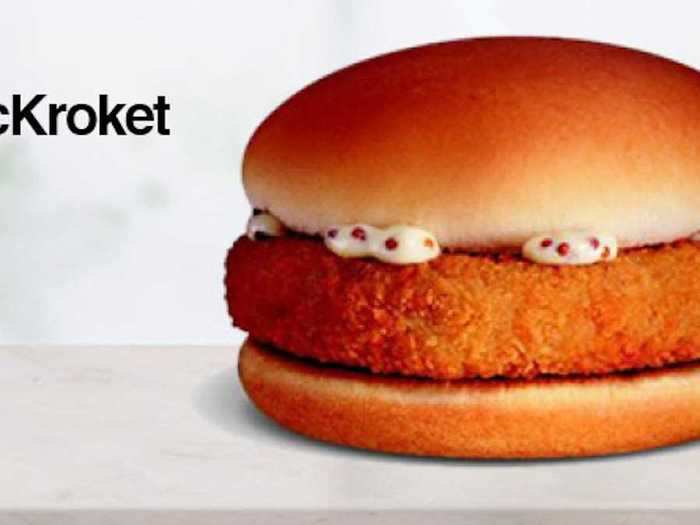 The McKroket is made with a crispy patty filled with ragout pieces of pure beef. Where is it from?