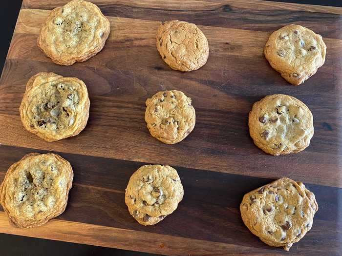 After trying all three cookies, it was incredibly difficult to pick a favorite.