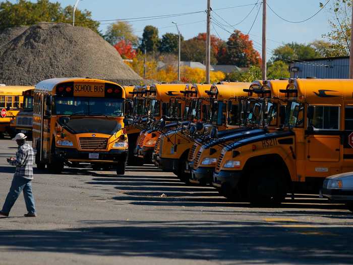 5. School bus drivers