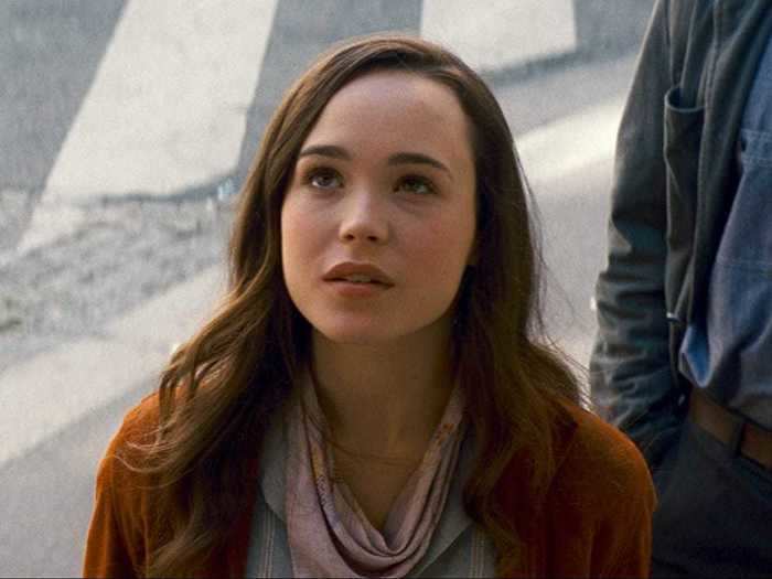 Ellen Page played Ariadne, an architecture student tasked with designing dreams.