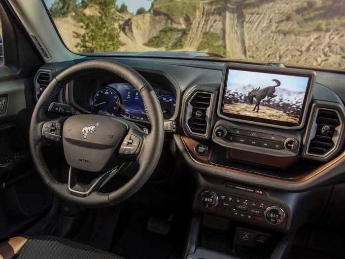 Infotainment and connectivity comes via Ford