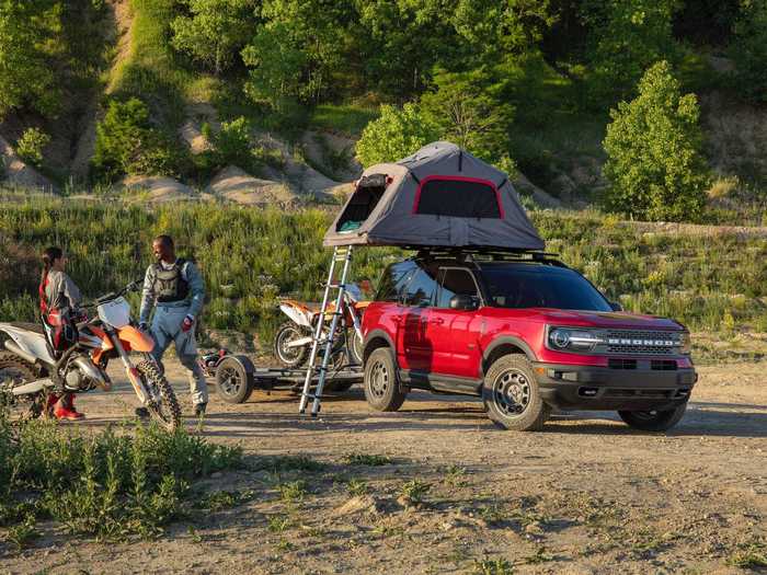 Bronco has been designed for outdoor lifestyles.