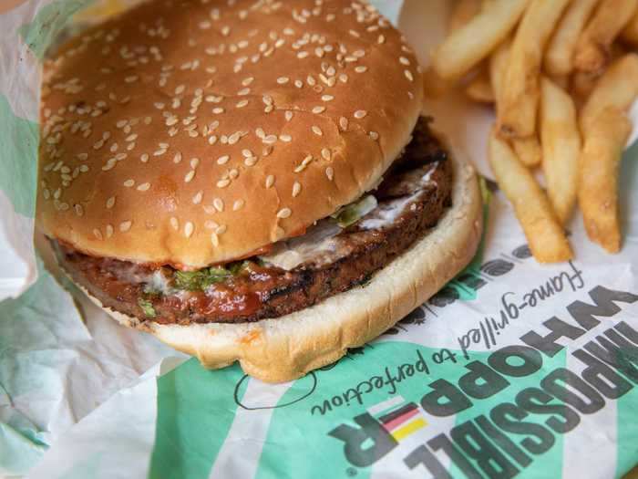 In 2020, plant-based burgers are on the rise.