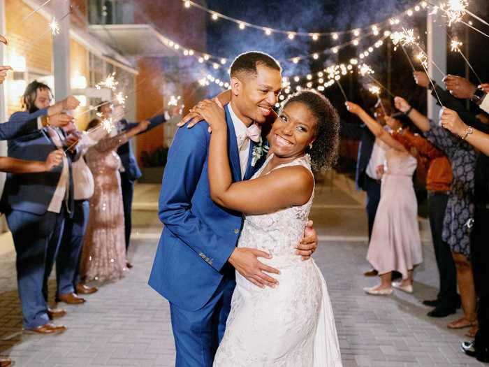 "You finally become who you are and not who everyone else thinks you should be," Kiaya said of getting married.