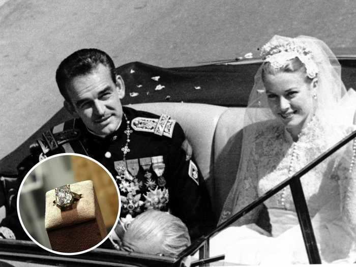 When Prince Rainier III of Monaco proposed to Grace Kelly in 1955, he pulled out a 10.47-carat, emerald-cut diamond ring by Cartier.