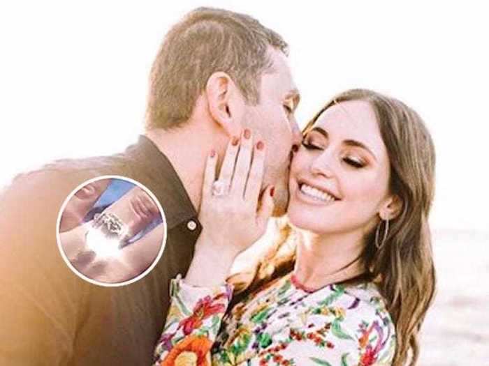 Alexa Dell, the 26-year-old heiress to Dell Technologies, shared videos of her unbelievable emerald-cut diamond engagement ring that is estimated to be 12 carats.