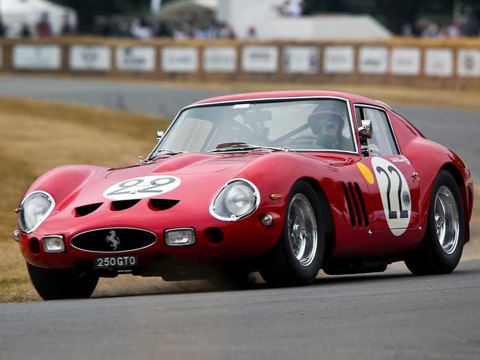 A 1962 Ferrari was sold at an auction in 2018 for $48.4 million.