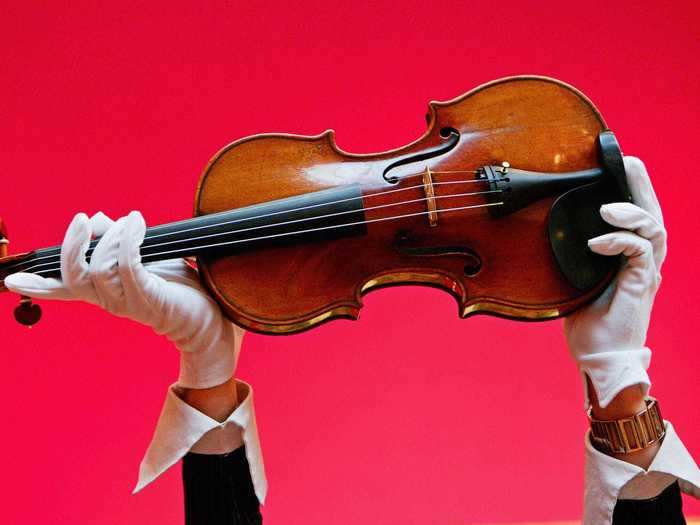 An 18th-century Stradivarius violin sold for $15.9 million at an online auction that benefited disaster relief following Japan