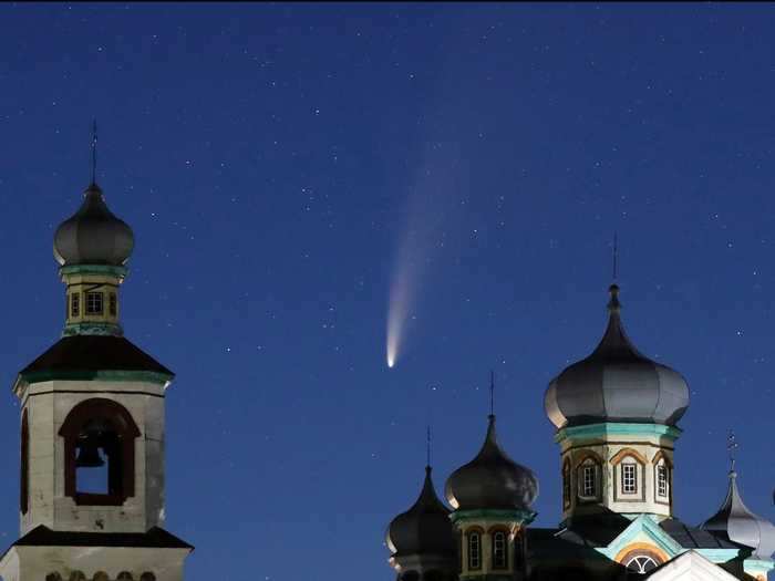 The comet is expected to get closest to Earth on July 23. It will get within about 64 million miles, according to NASA.