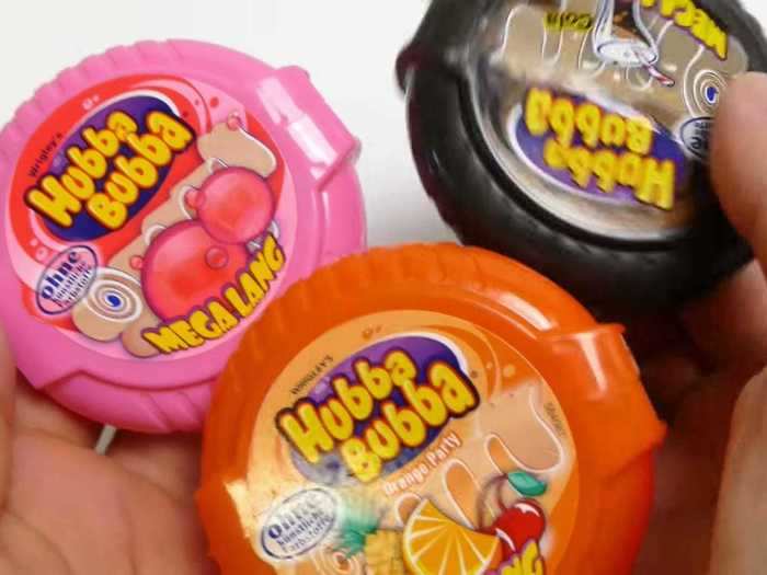 Hubba Bubba Bubble Tape was marketed specifically at pre-teens.