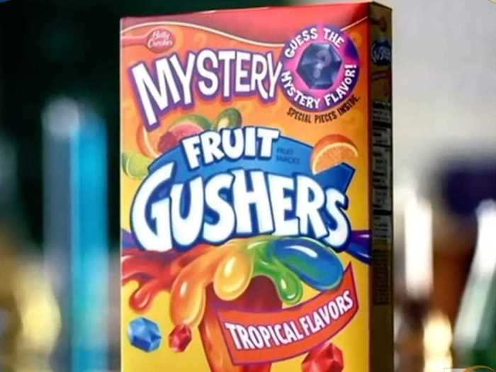 Gushers let every parent pretend that they were giving their kids healthy snacks ... even though they