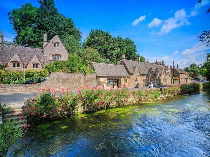 Bibury has been described as the most beautiful village in England.