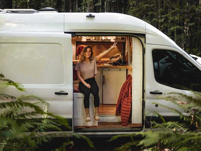 "Anyone can do this," Bigger said of van life.