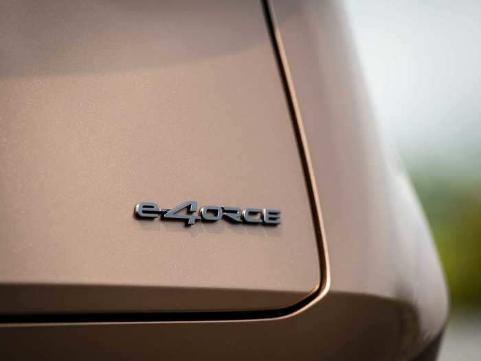 Plus, in a huge step forward from the Leaf, the Ariya will have options for front-wheel drive or a dual-motor all-wheel-drive setup, puzzlingly named "e-4ORCE."