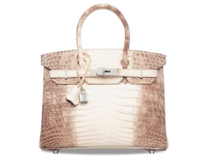 The most expensive bag of any brand ever auctioned at Christie